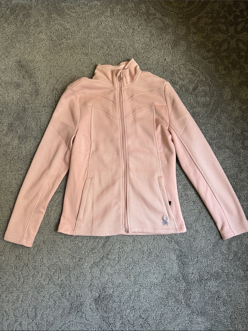 Spyder Soft Pink Full-Zip Jacket